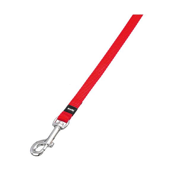 Karlie Köpek Uzatma Tasması Medium Kırmızı 20 Mm 100 Cm