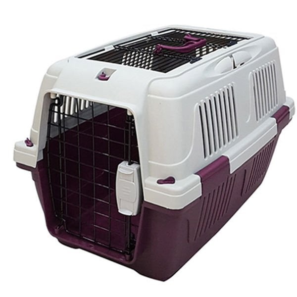 Strong Pet Üstten Açılır Köpek Taşıma Çantası Bordo 63x41x40 Cm
