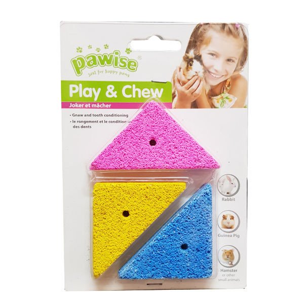 Pawise Lava Bites Hamster Kemirme Oyuncağı Renkli
