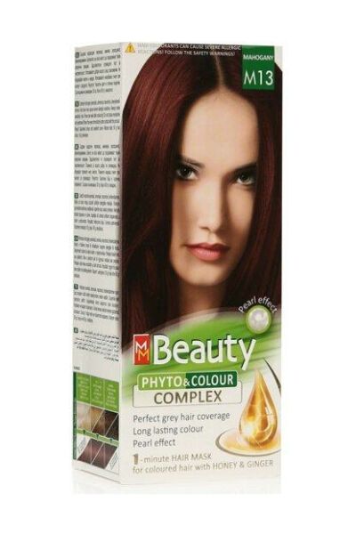Beauty Bitkisel Saç Boyası (M13 & Koyu Kızıl)