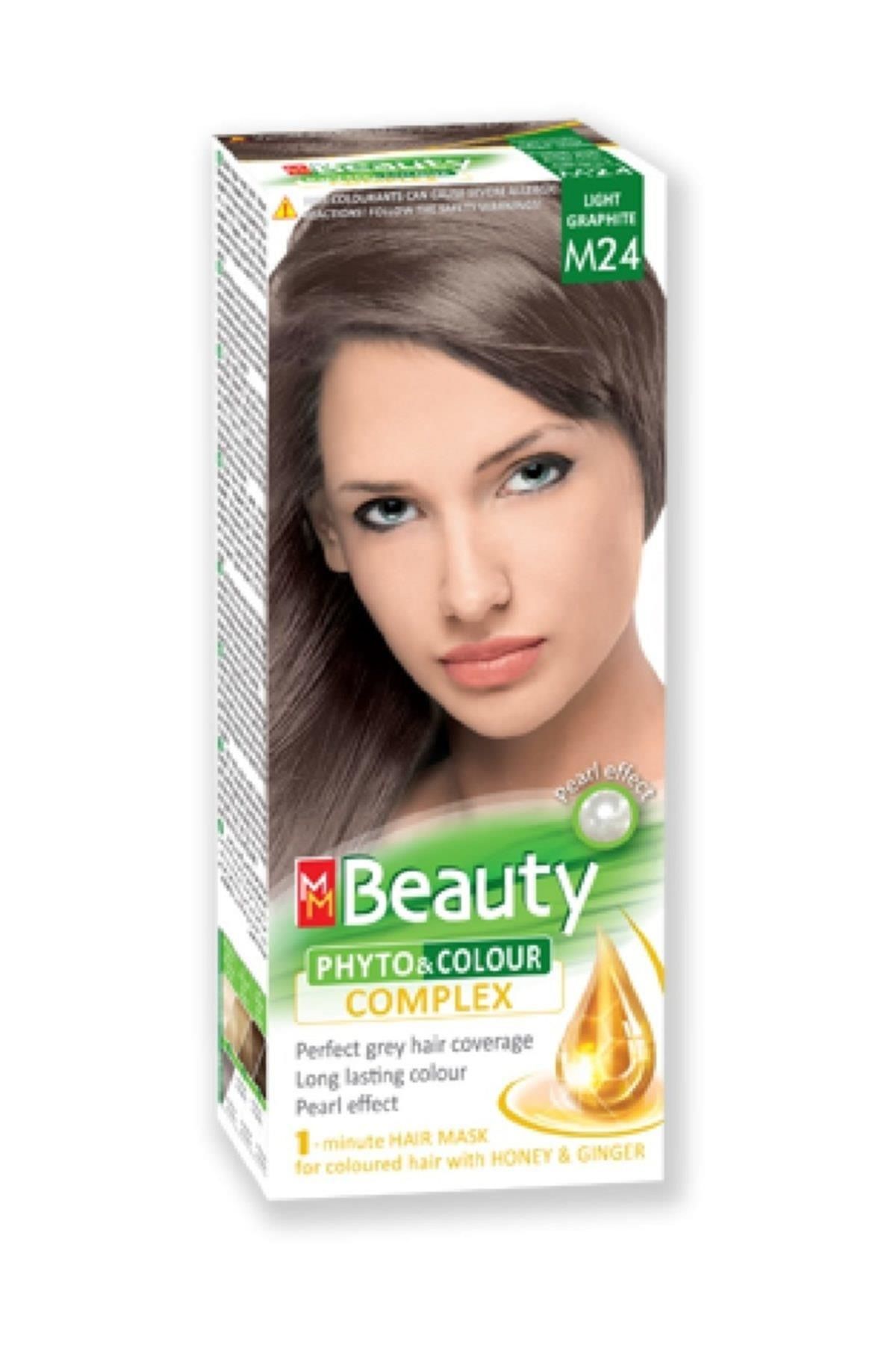 Beauty Bitkisel Saç Boyası (M24 & Küllü Kumral)