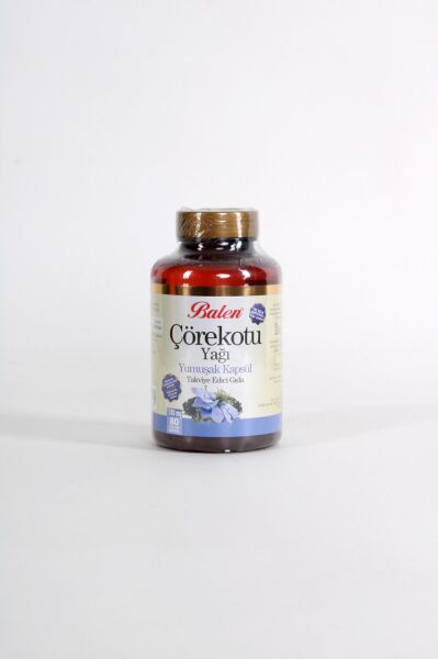 Çörekotu Yağı Kapsülü 1000 mg 80 Kapsül