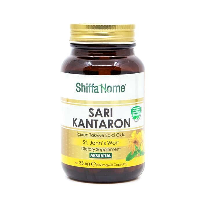 Shiffa Home Sarı Kantaron Kapsül (560mg x 60 Kapsül)