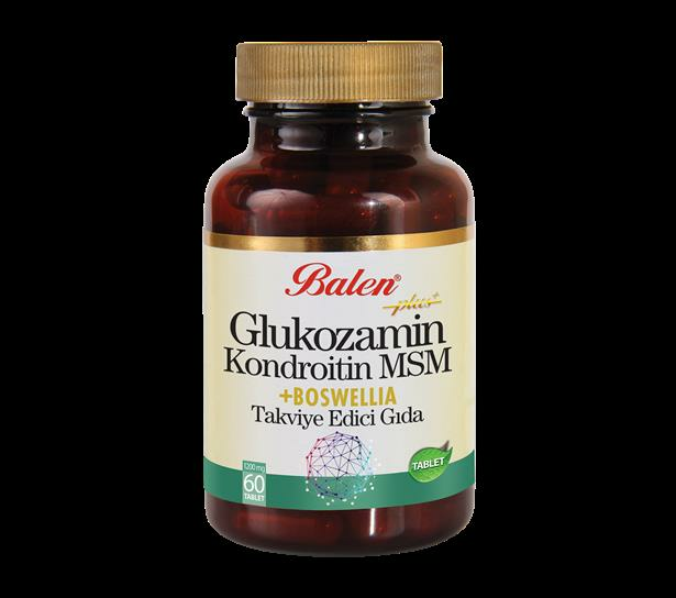 Balen Glukozamin & Kondroitin & MSM & Boswellia (Akgünlük) Tablet