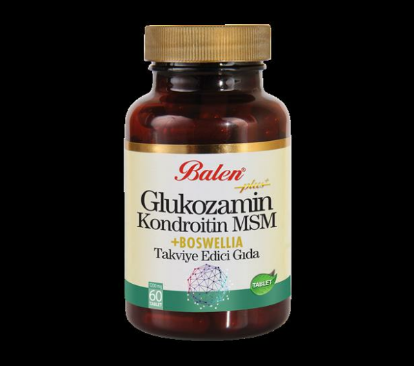 Balen Glukozamin & Kondroitin & MSM & Boswellia (Akgünlük) Tablet