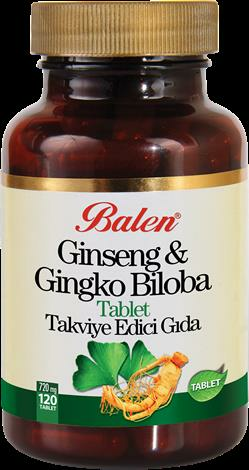 Balen Ginseng & Gingko Bloba Tablet