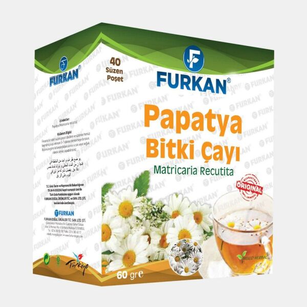 Furkan Papatya Bitki Çayı (40 Süzen Poşet)