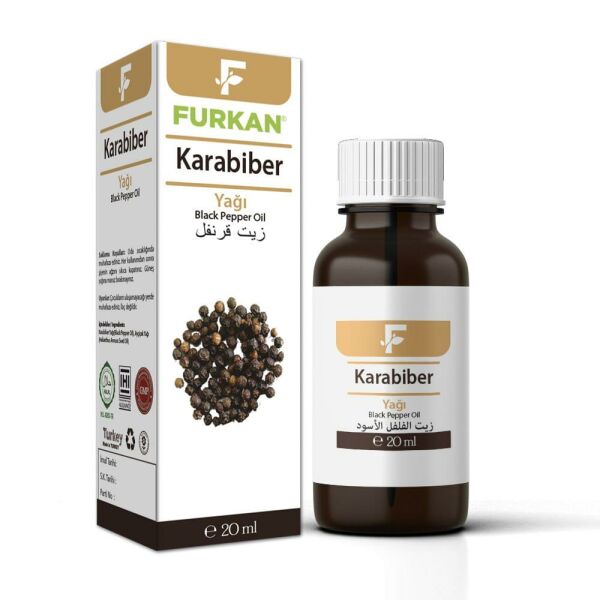 Furkan Karabiber Yağı 20 ml