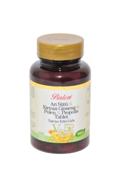 Balen Arı Sütü & Kırmızı Ginseng & Polen & Propolis Tablet