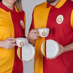 Neva N3473 2 Li Çay Fincan Takımı Galatasaray Lisanslı Çizgili