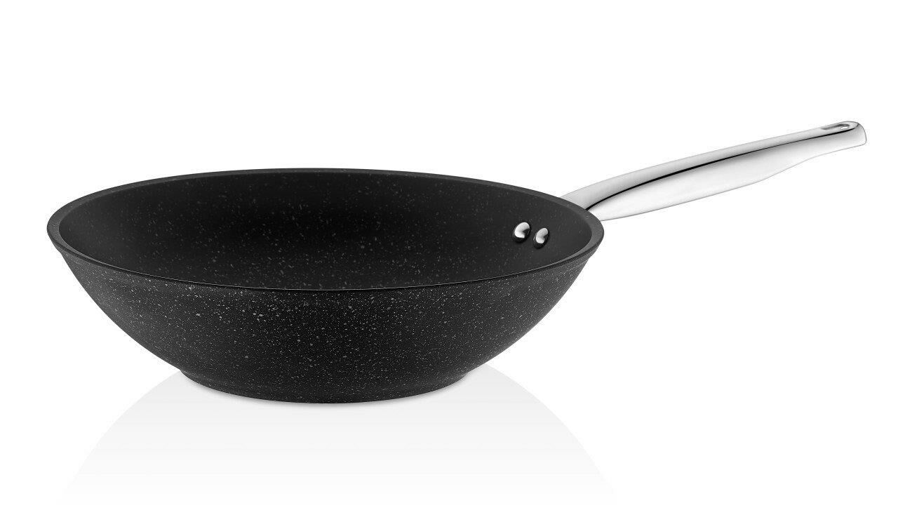 Falez Black Line 28 Cm Wok Tava