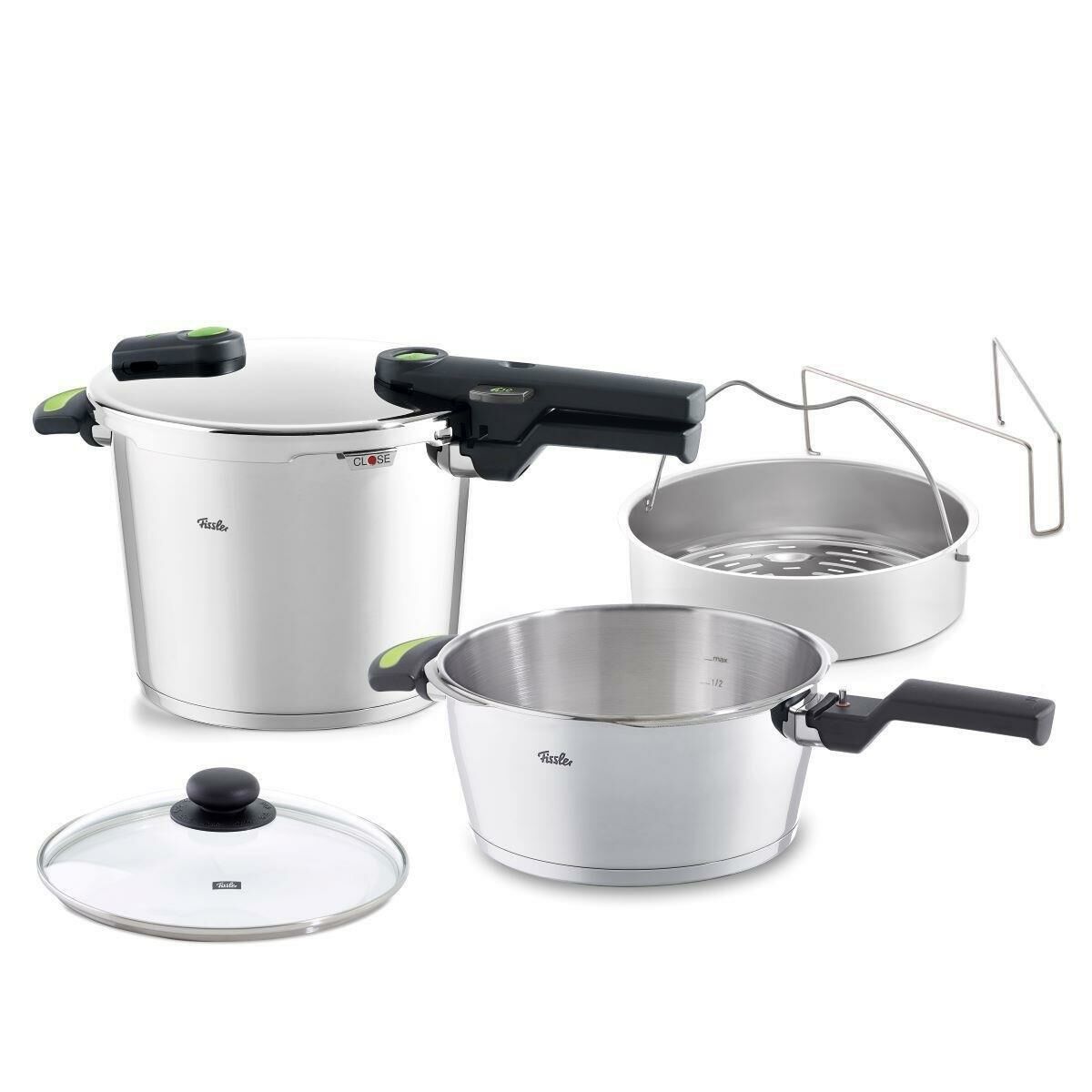 Fissler Vitaquick Green Düdüklü Tencere 6 Lt+3,5 Lt