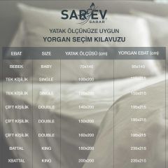 Sarev Line Dream Soft Yorgan Tek Kişilik