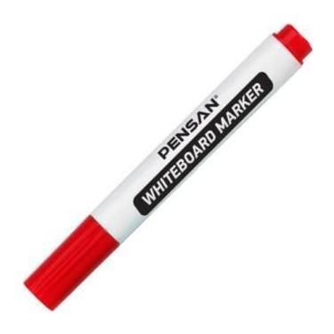 Pensan Beyaz Tahta Kalemi Kırmızı  4800-1