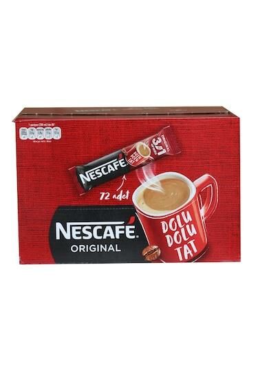 Nescafe 3'ü 1 Arada Kahve - 56  li Paket