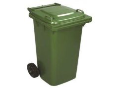 Çöp Konteyneri 120 lt - Yeşil / Tekerlekli