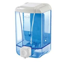 Palex 3430-1 Sıvı Sabun Dispenseri 1000 ml - Şeffaf Mavi