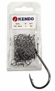 Kendo (1001) Black Nickle Halkalı İğne 100 Adet