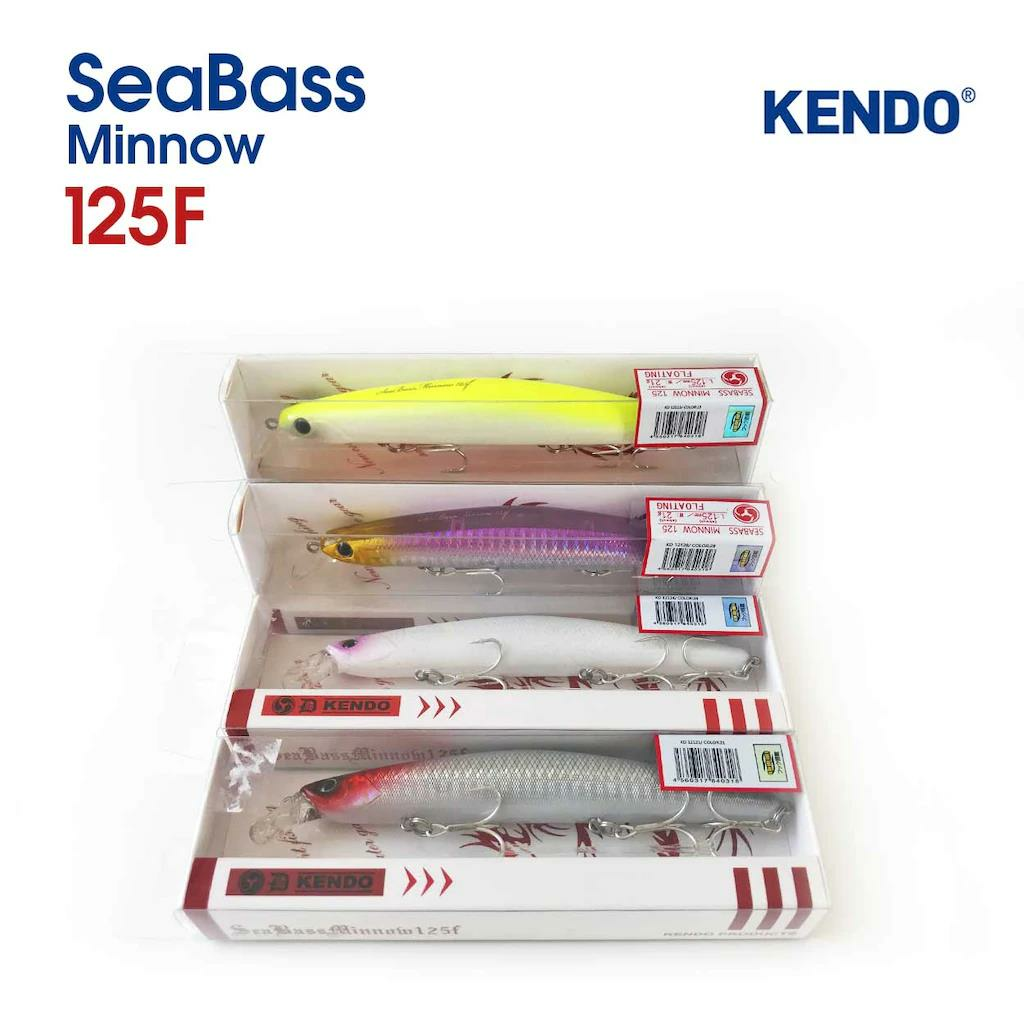 Kendo Seabass Minnow 12.5cm 21g Floating Suni Yem