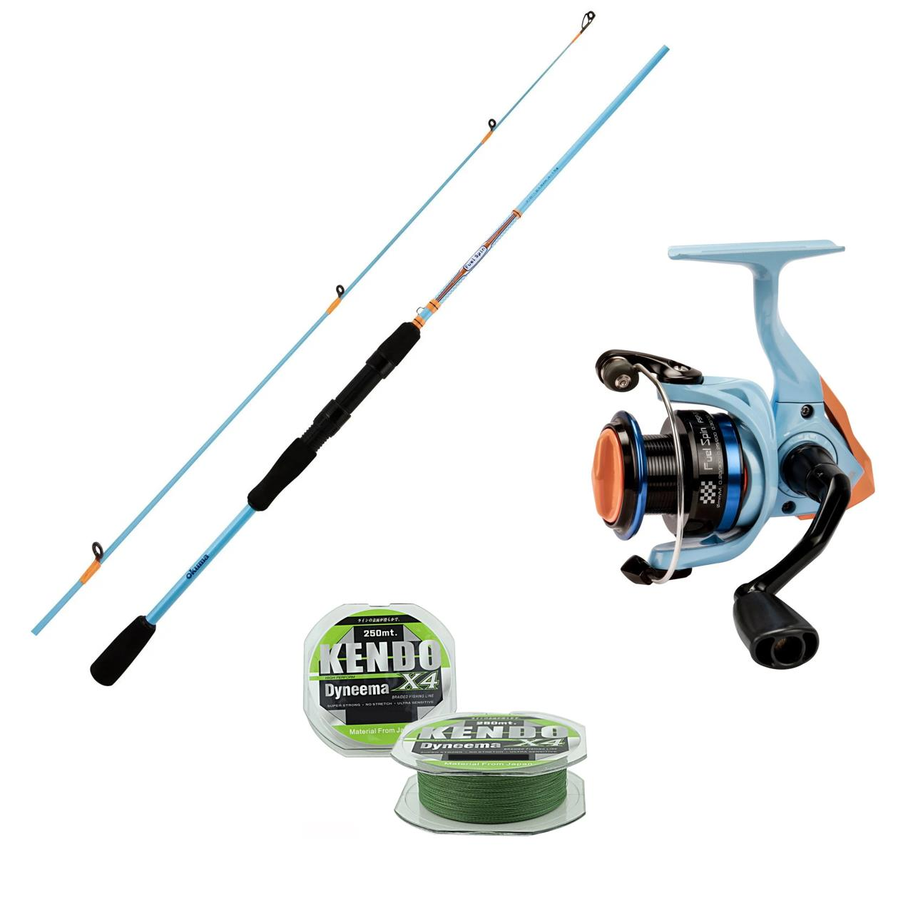 Fuel Spin LRF Takımı 213cm 0-8gr kamış+1000'Lik Makine