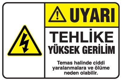 TEHLİKE YÜKSEK GERİLİM