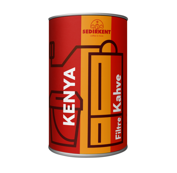Kenya Filtre Kahve Metal Kutu (250gr)
