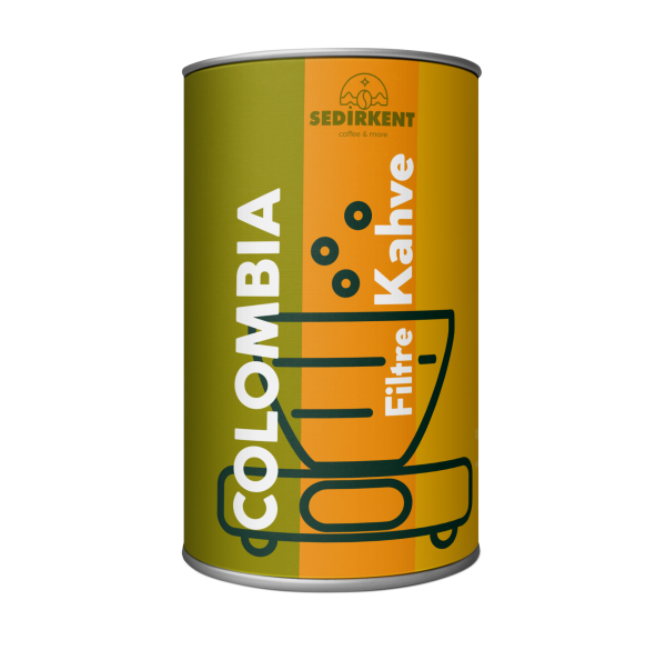Colombia Filtre Kahve Metal Kutu (250gr)