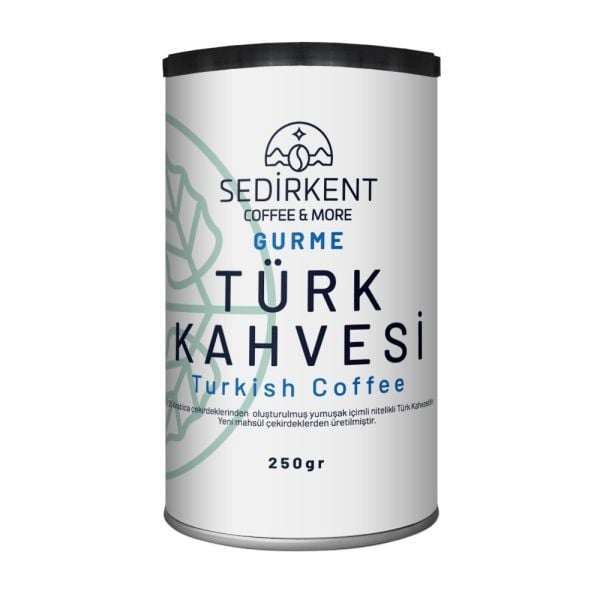 Türk Kahvesi Gurme Metal Kutu (250gr)