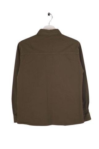 Mutlu Kids Erkek Çocuk Gabardin Gömlek Haki - 9 Yaş