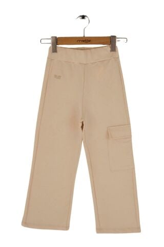 Mutlu Kids Kargo Cepli Kız Çocuk Eşofman Altı Kiremit - 9 Yaş