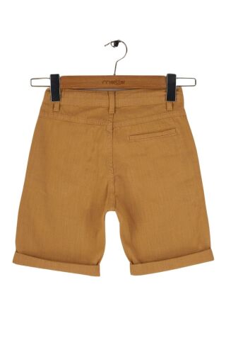 Mutlu Kids Cepli Erkek Çocuk Şort Vizon - 15 Yaş