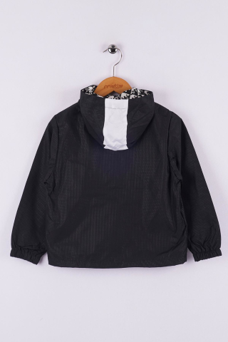 Mutlu Kids Erkek Çocuk Kapüşonlu Yağmurluk Haki - 9 Yaş