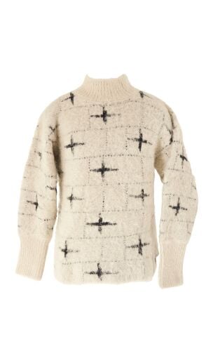 Mutlu Kids Yumuşak Dokulu Kız Çocuk Kazak Gri - 14-15 Yaş