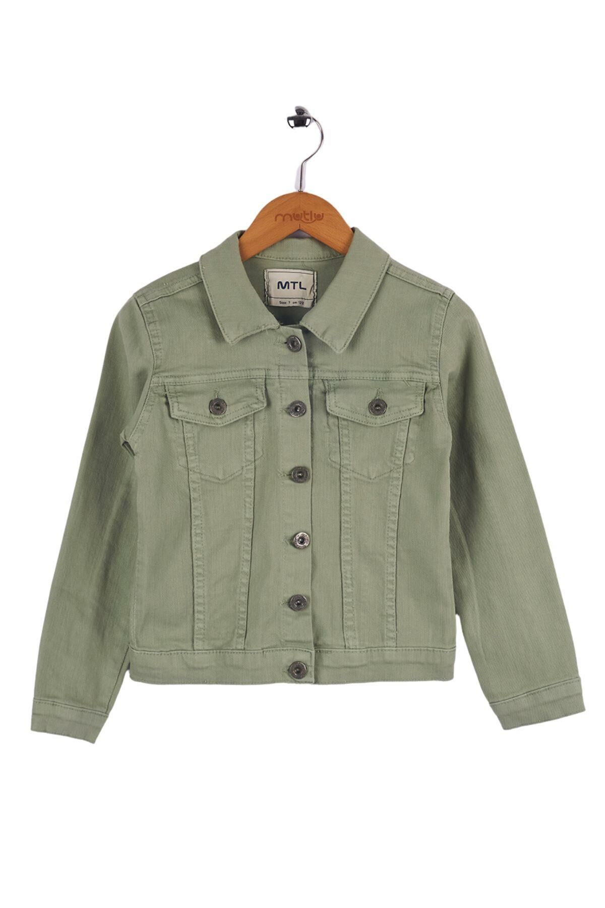 Mutlu Kids Kız Çocuk Denim Ceket ÇAĞLA - 5 Yaş