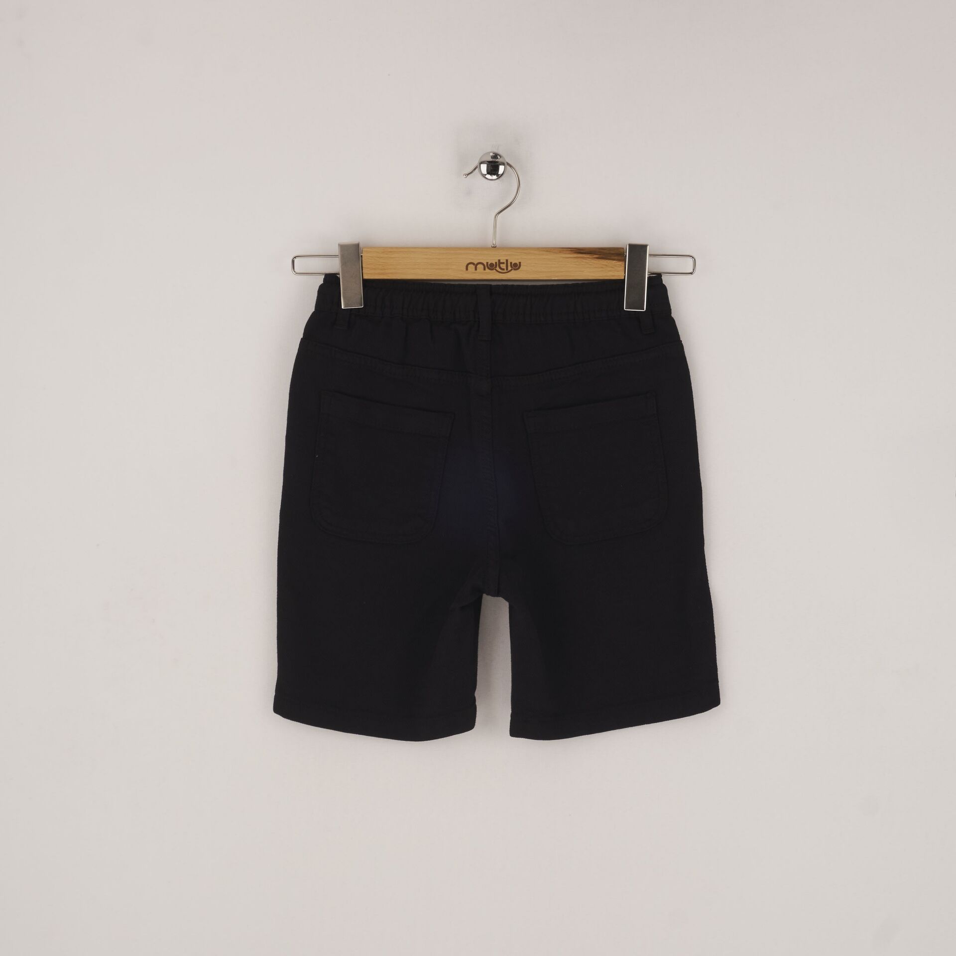 Mutlu Kids Erkek Çocuk Şort Siyah - 9 Yaş