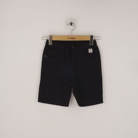 Mutlu Kids Erkek Çocuk Şort Siyah - 9 Yaş