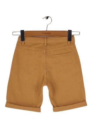 Mutlu Kids Cepli Erkek Çocuk Şort Vizon - 15 Yaş