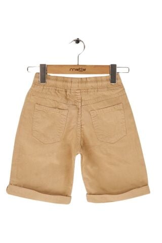 Mutlu Kids Beli Lastikli Erkek Çocuk Kapri Şort Lacivert - 9 Yaş