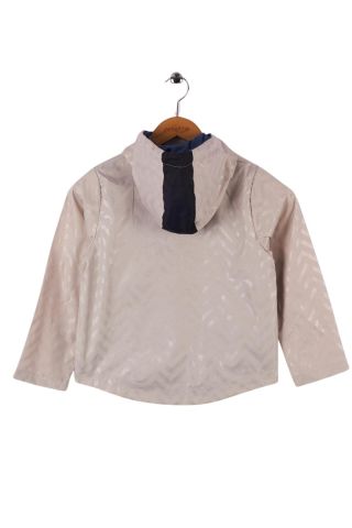 Mutlu Kids Zig Zak Desenli Erkek Çocuk Yağmurluk Haki - 9 Yaş