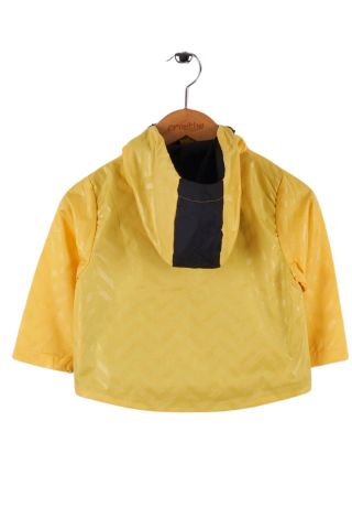 Mutlu Kids Zig Zak Desenli Erkek Çocuk Yağmurluk ÇAĞLA - 1 Yaş