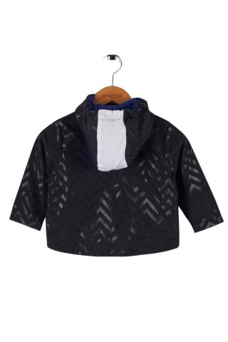 Mutlu Kids Zig Zak Desenli Erkek Çocuk Yağmurluk ÇAĞLA - 1 Yaş