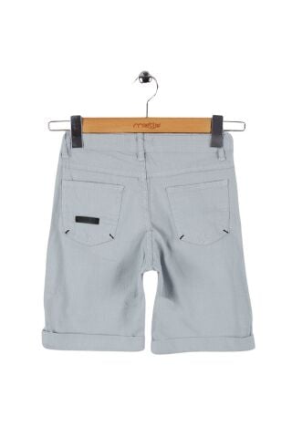Mutlu Kids Erkek Çocuk Bermuda Şort BUZ MAVİ - 9 Yaş