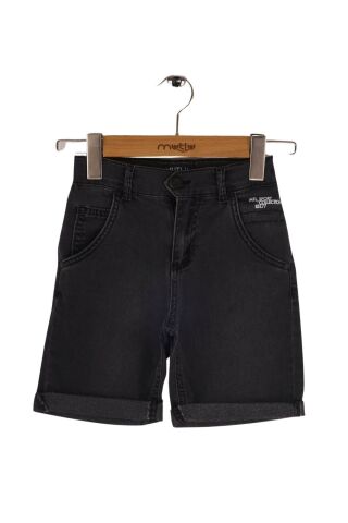 Mutlu Kids Erkek Çocuk Kot Şort ORTA MAVİ - 9 Yaş