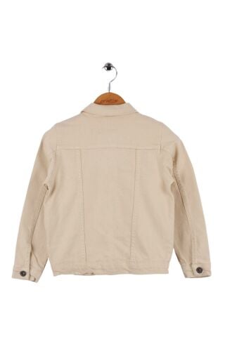 Mutlu Kids Erkek Çocuk Denim Ceket Haki - 5 Yaş