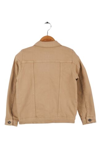 Mutlu Kids Erkek Çocuk Denim Ceket Haki - 5 Yaş