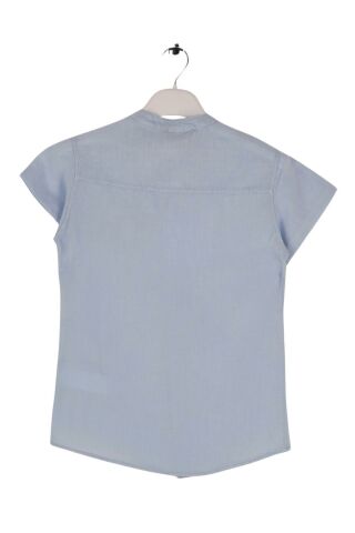 Mutlu Kids Hakim Yaka Kısa Kollu Erkek Çocuk Gömlek Mavi - 8 Yaş