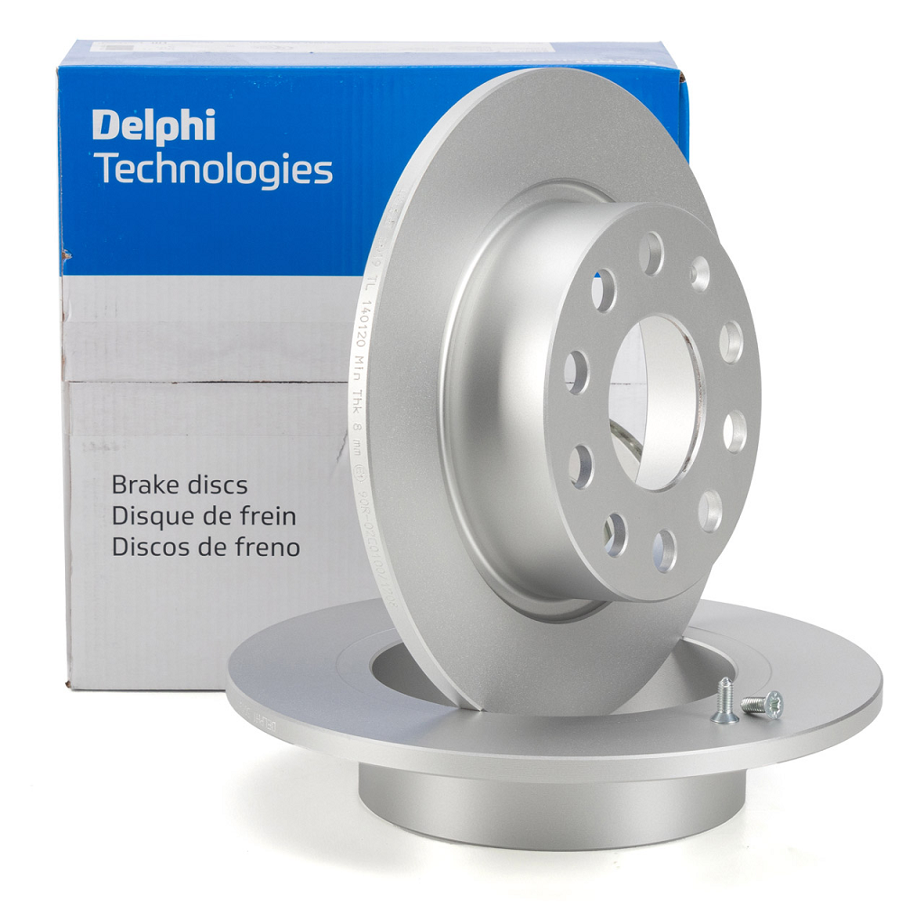 Skoda Yeti Arka Fren Diski Takımı DELPHI 253 MM