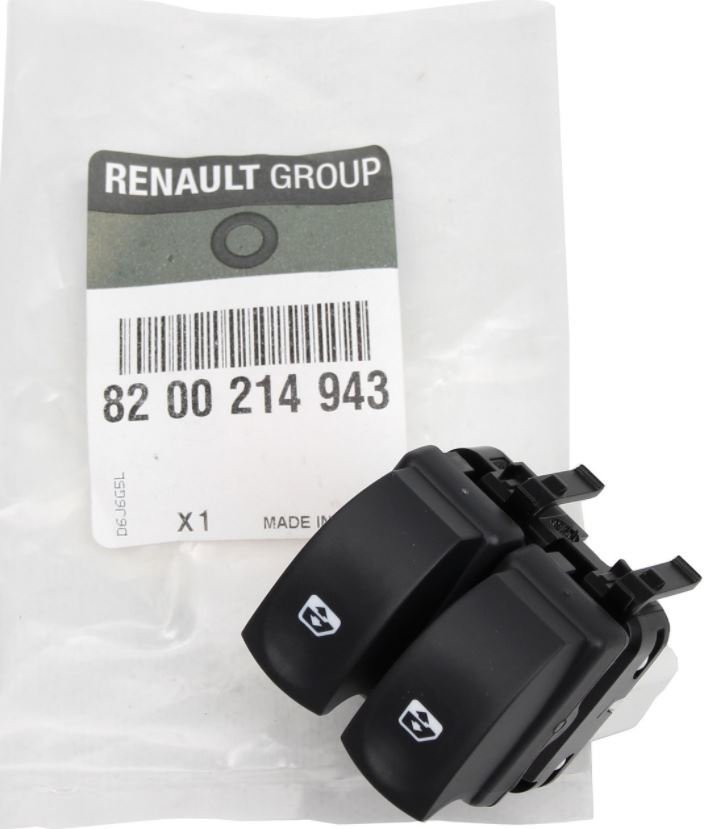 Renaul Clio 3 - Modüs Sol Ön Cam Düğmesi 8200214943 - Renault Mais