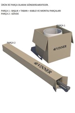Vinner Vega Gold Üçlü Küre Tek Ayaklı Metal Lambader - Yaprak Desenli