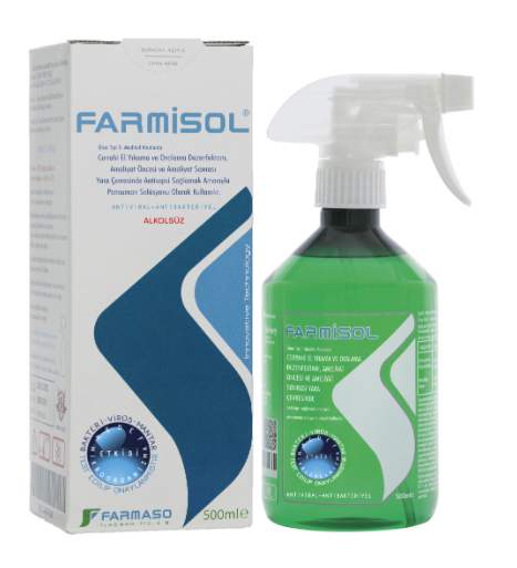 Farmisol El ve Cilt Antiseptik Solüsyon (500 ml)